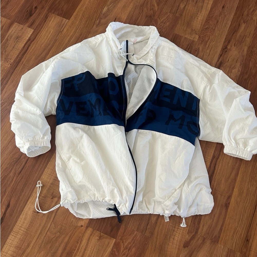 FREE PEOPLE LOGI RAIN JACKET XS OVERSIZED